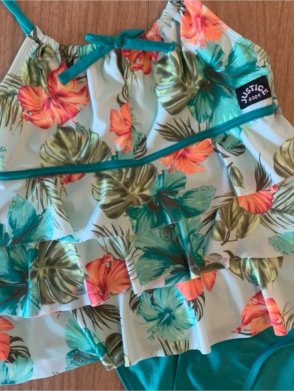 Justice girls ruffle
